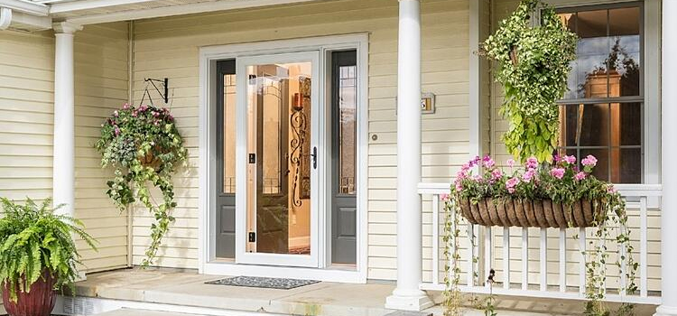 screen door installation in Whittier