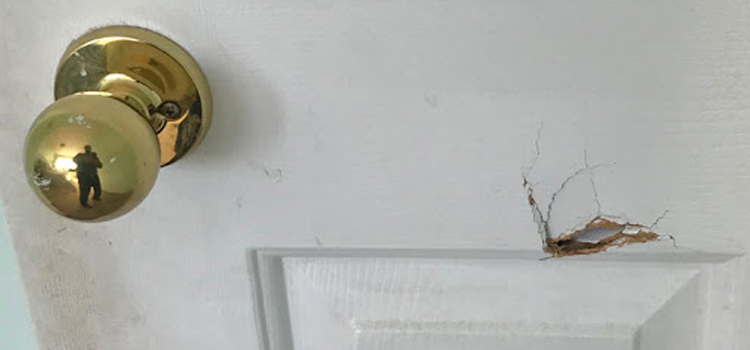 interior door hole repair Whittier